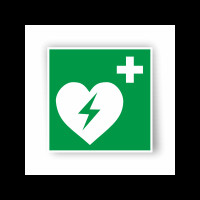 Defibrilatora info zīme