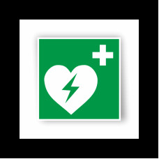 Defibrilatora info zīme