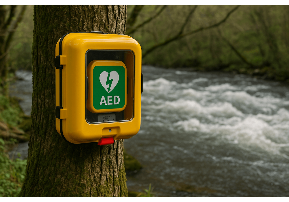 Kādos apstākļos droši lietot defibrilatoru?