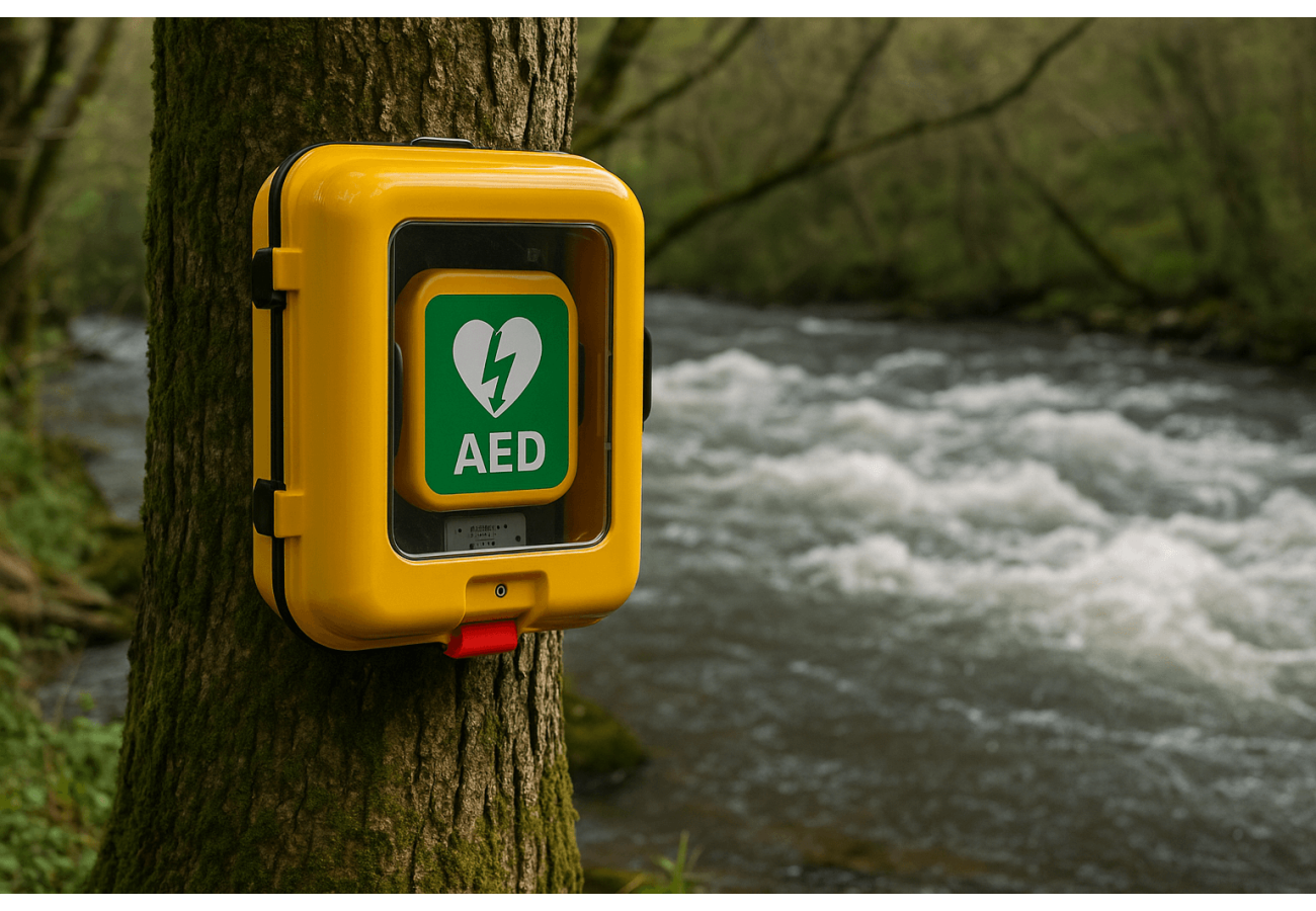 Kādos apstākļos droši lietot defibrilatoru?