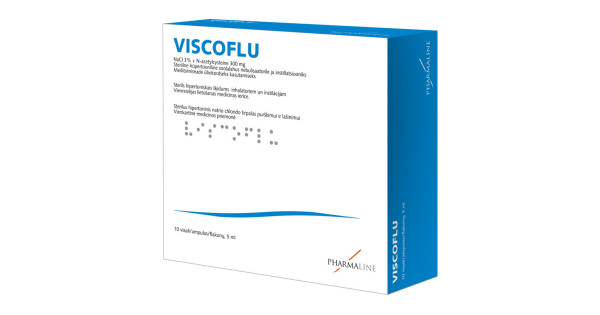 Inhalāciju šķīdums Viscoflu